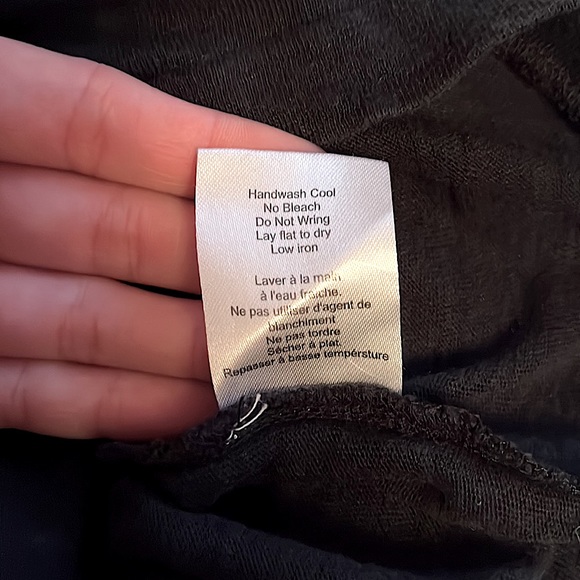 ARITZIA Community Oversized Linen Tee // Size S - Picture 5 of 5